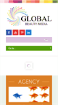Mobile Screenshot of globalbeautymedia.com